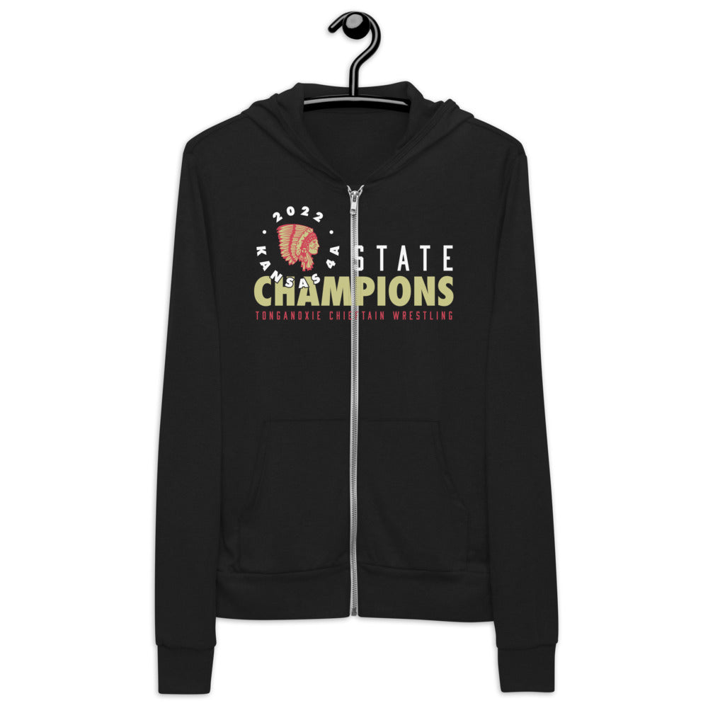 Tonganoxie Unisex Zip Hoodie