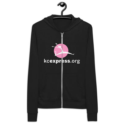 KC Express Unisex zip hoodie