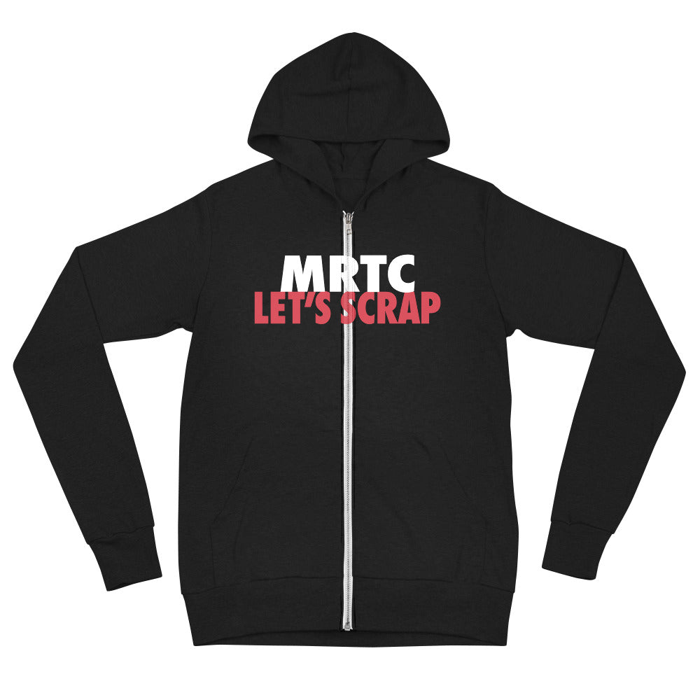 Manhattan Let's Scrap Unisex zip hoodie