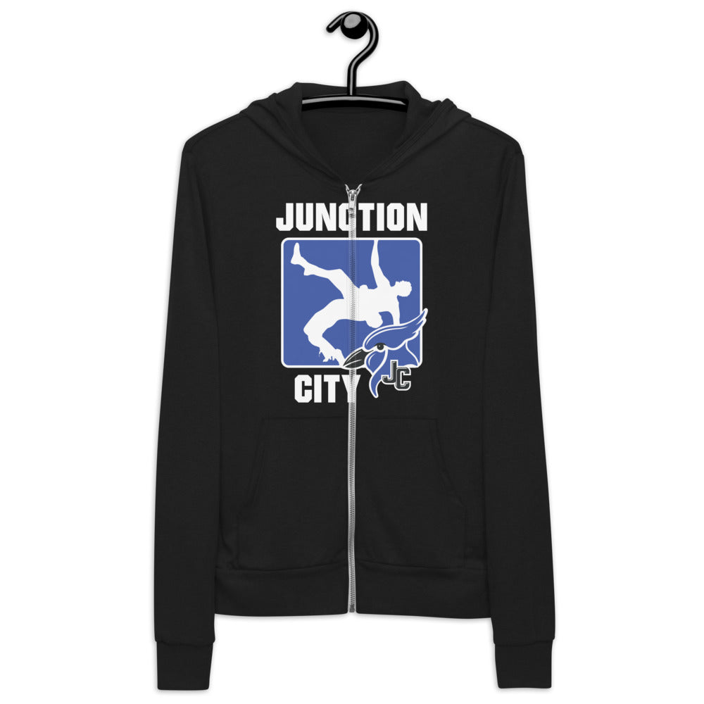 Junction City Unisex zip hoodie