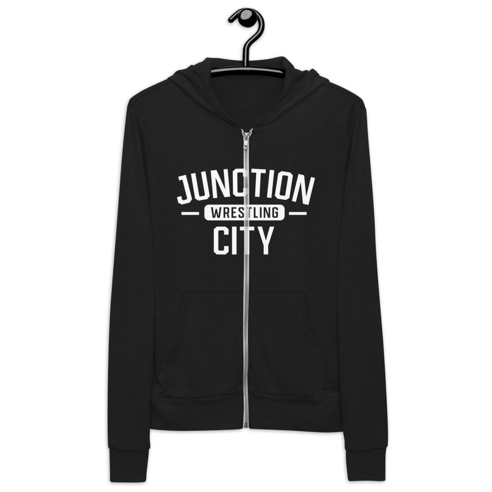 Junction City Wrestling Unisex zip hoodie