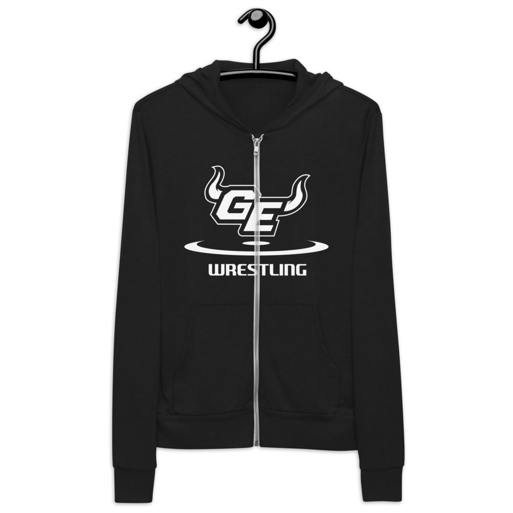 Gardner Edgerton Wrestling Unisex zip hoodie