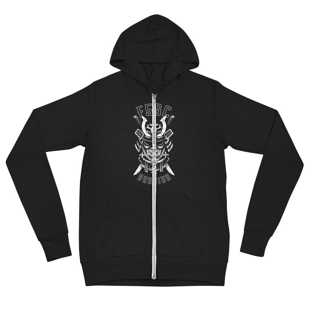 F-5 Grappling (Front + Back) Unisex zip hoodie