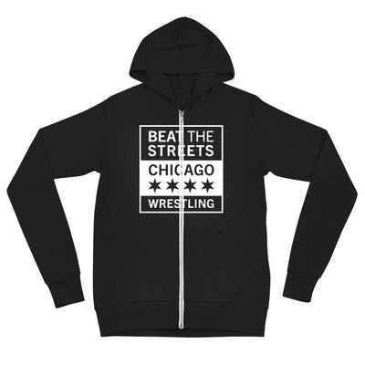 Beat the Streets Chicago Unisex zip hoodie