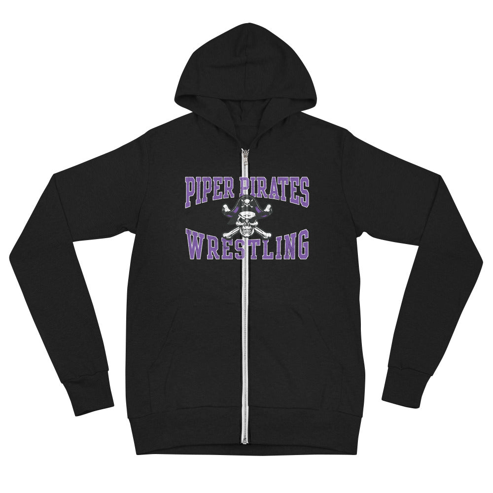 Piper Wrestling Club Unisex Zip Hoodie