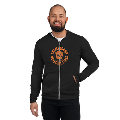 Keystone Stars Wrestling Club Unisex Lightweight Zip Hoodie