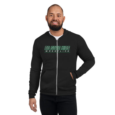 De Soto Kids Wrestling Unisex Lightweight Zip Hoodie