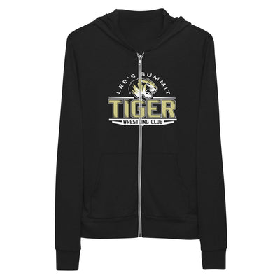 Lees Summit Tiger Wrestling Club Unisex Lightweight Zip Hoodie