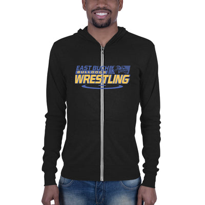 East Buchanan Wrestling Unisex Lightweight Zip Hoodie