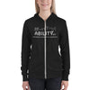 Ability KC Unisex Lightweight Zip Hoodie