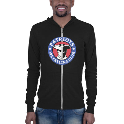 Patriots Wrestling Club Unisex Lightweight Zip Hoodie