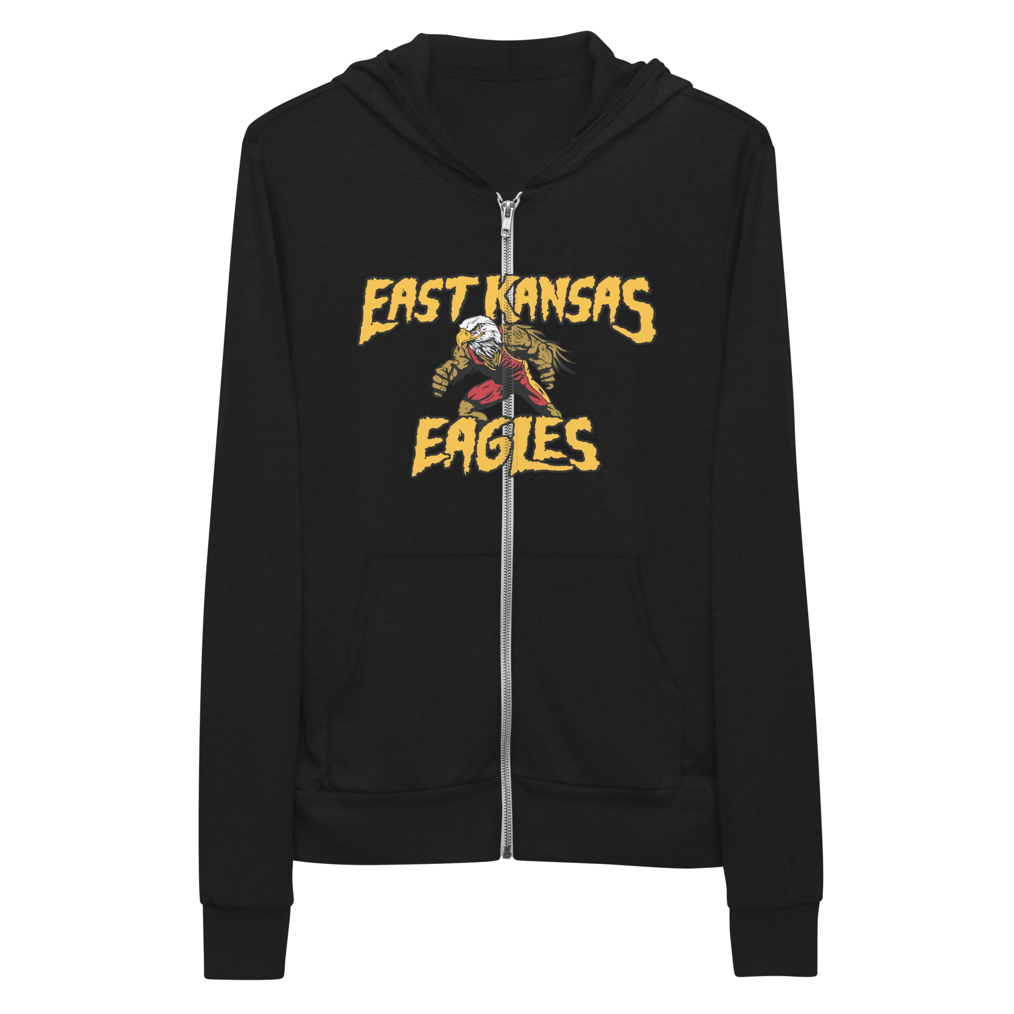 East Kansas Eagles Unisex zip hoodie