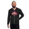 Richmond Wrestling Club Black Unisex Lightweight Zip Hoodie