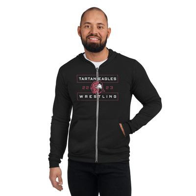 Scotia-Galway Wrestling Unisex Lightweight Zip Hoodie