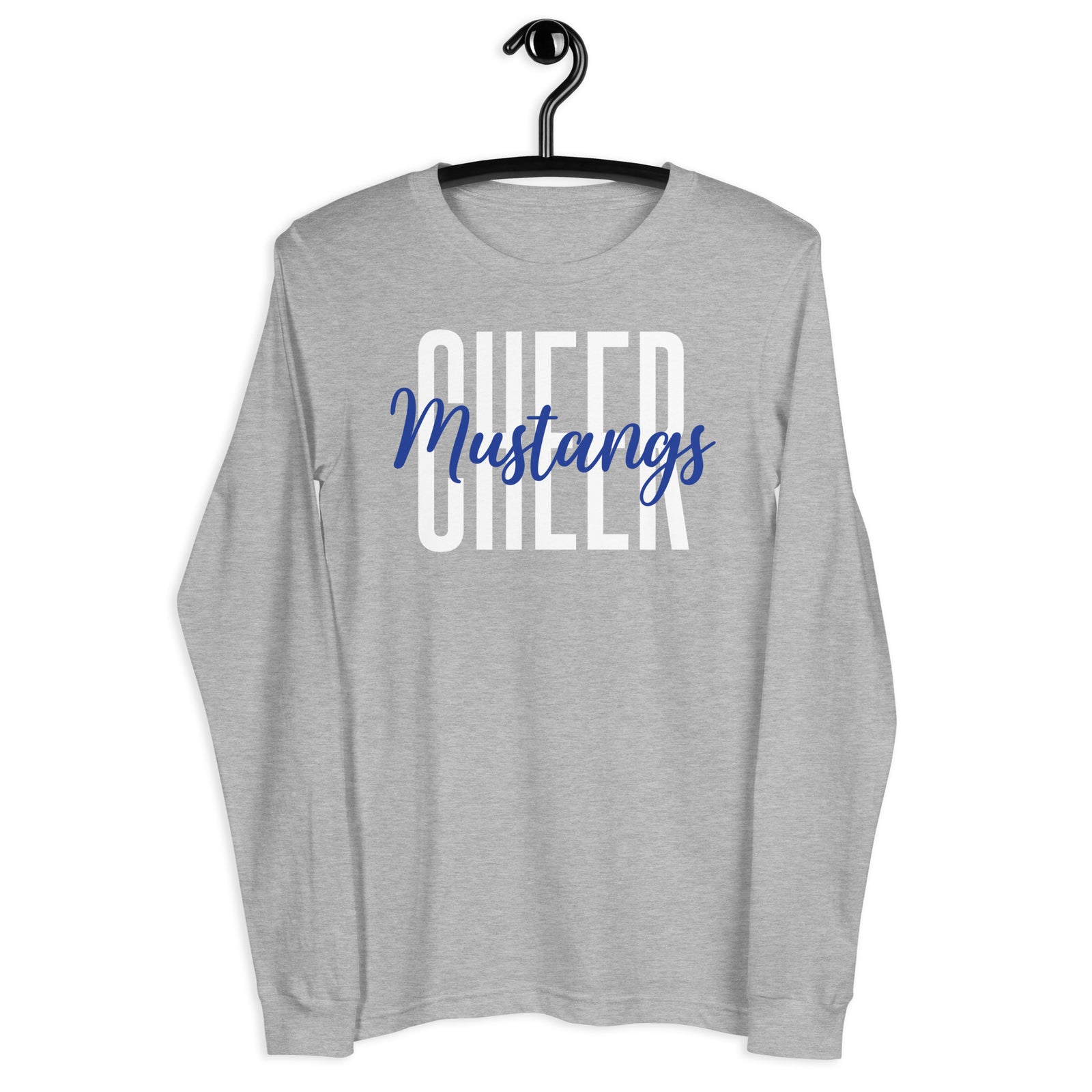 Mustangs Cheer Unisex Long Sleeve Tee