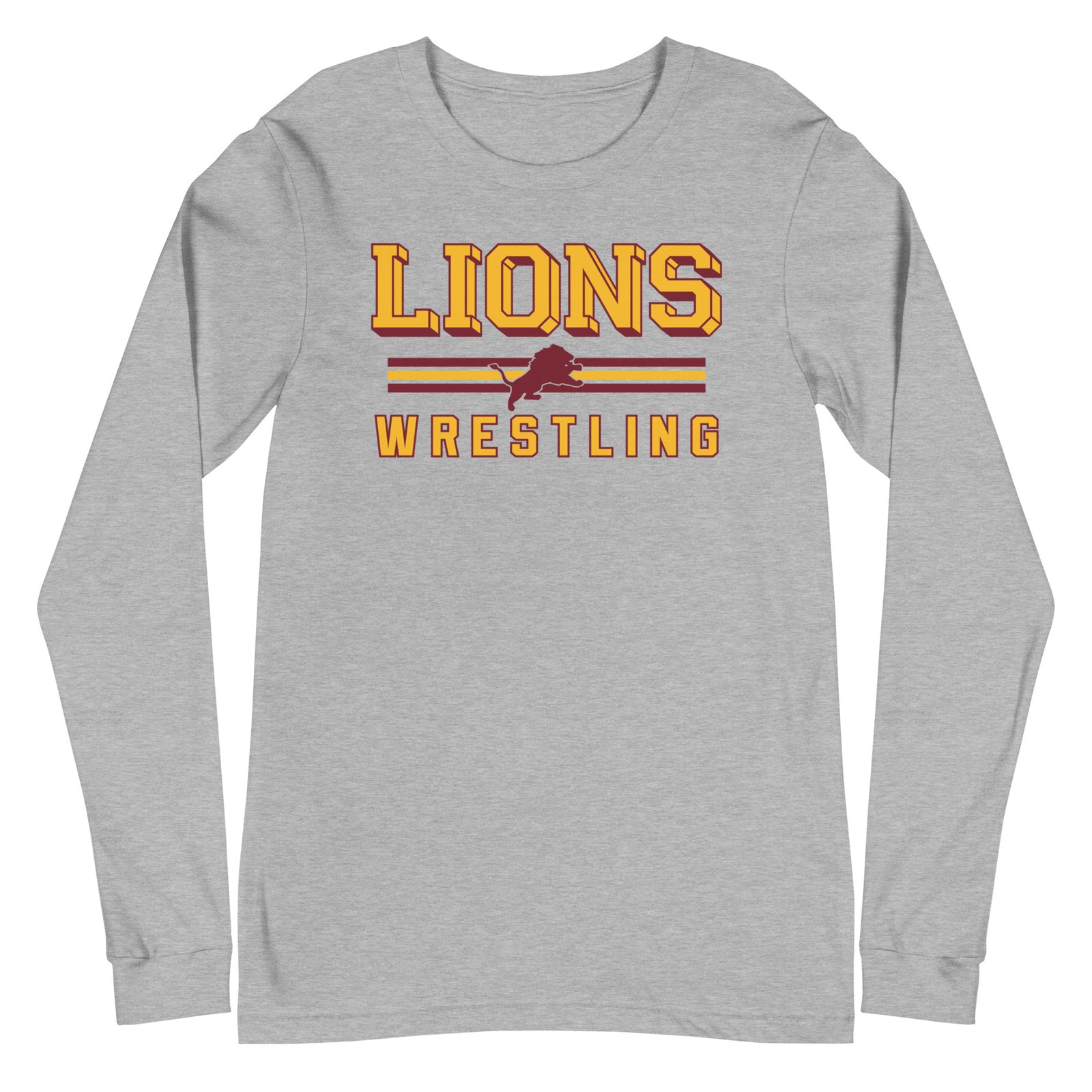 Lions Wrestling Unisex Long Sleeve Tee