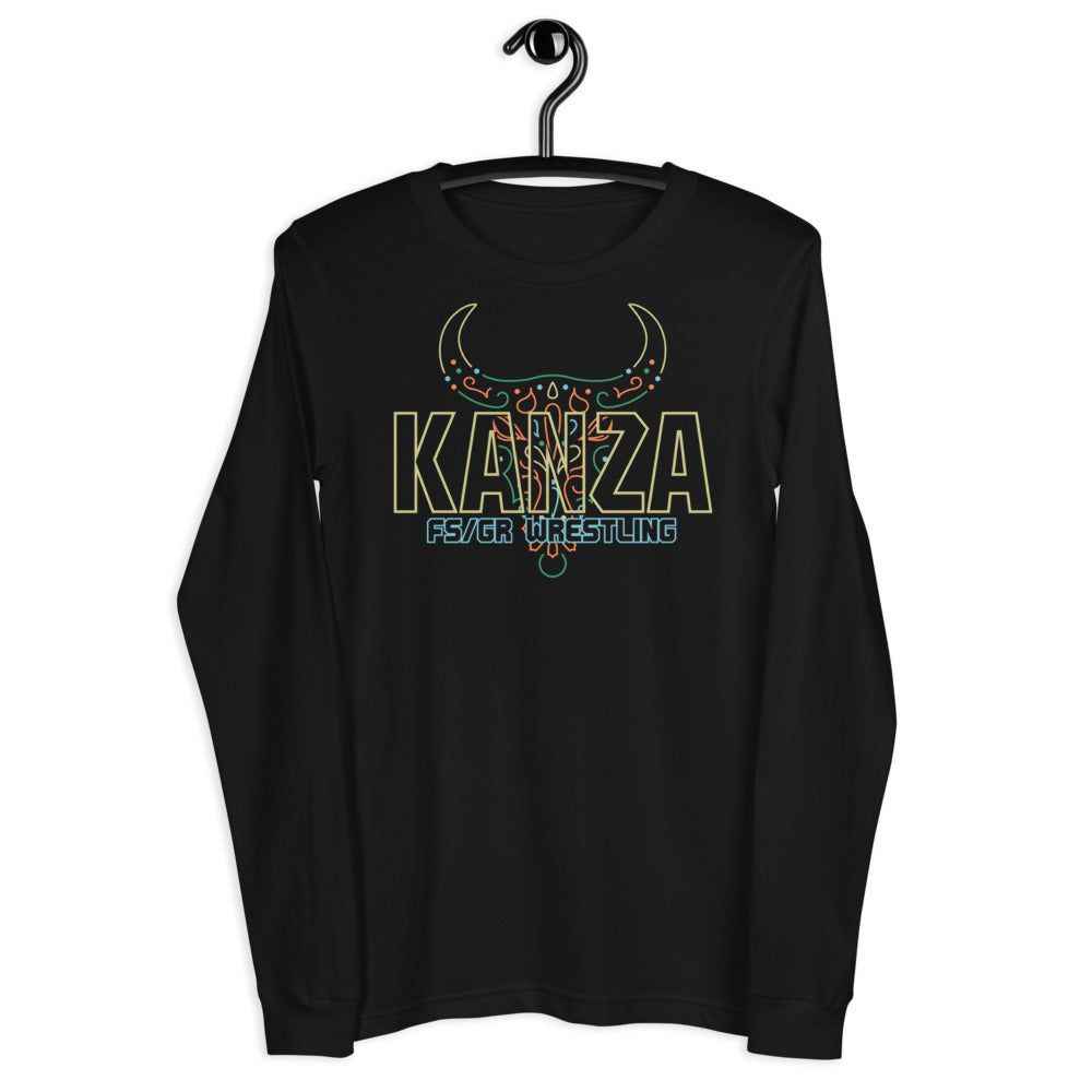 Kanza (Front only) Unisex Long Sleeve Tee