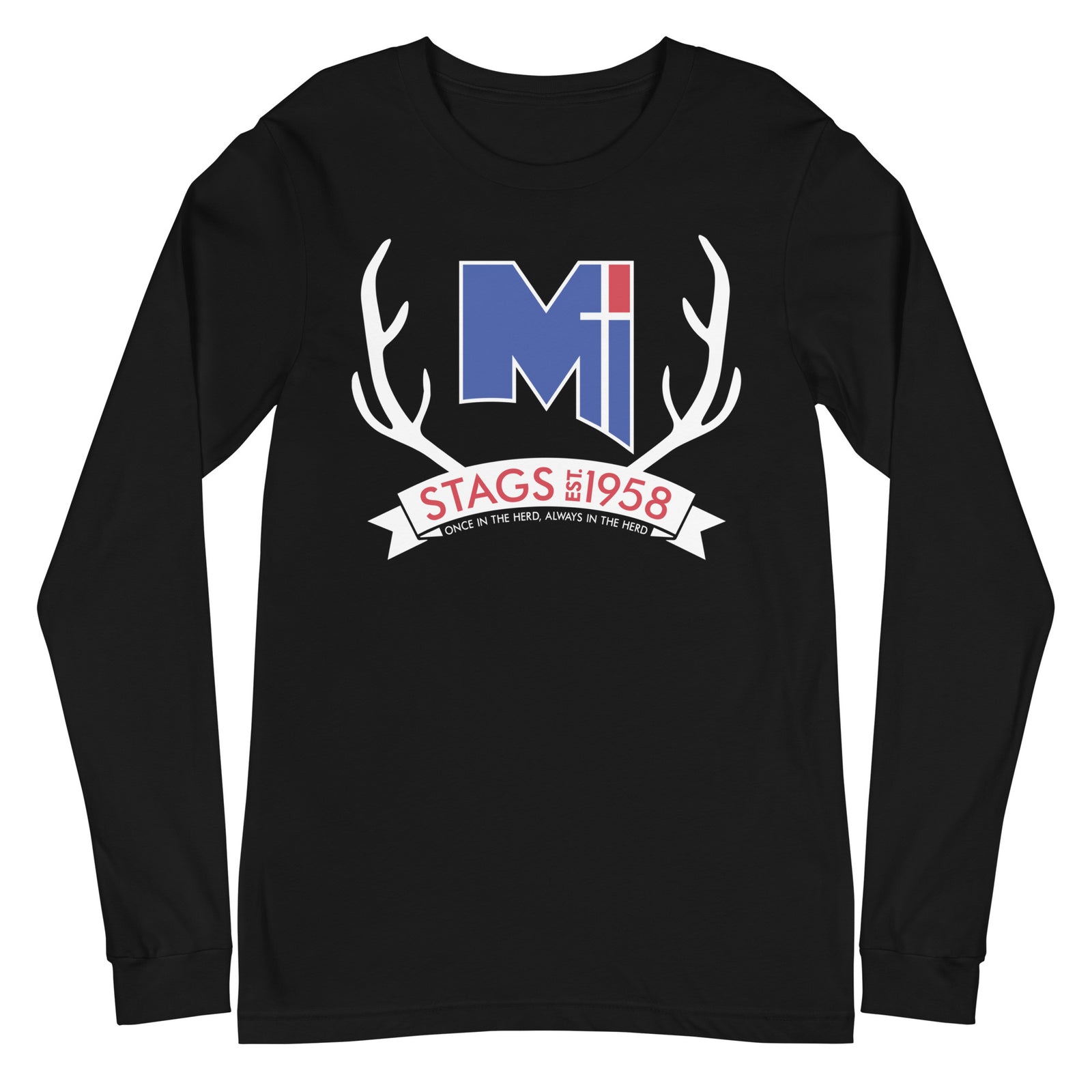 Stags EST. 1958 Unisex Long Sleeve Tee