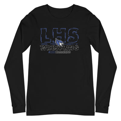 Liberty High School Wrestling  Unisex Long Sleeve Tee