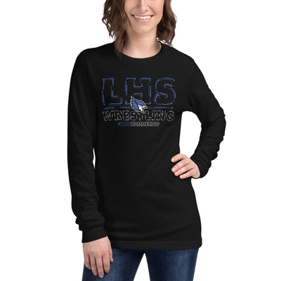 Liberty High School Wrestling  Unisex Long Sleeve Tee