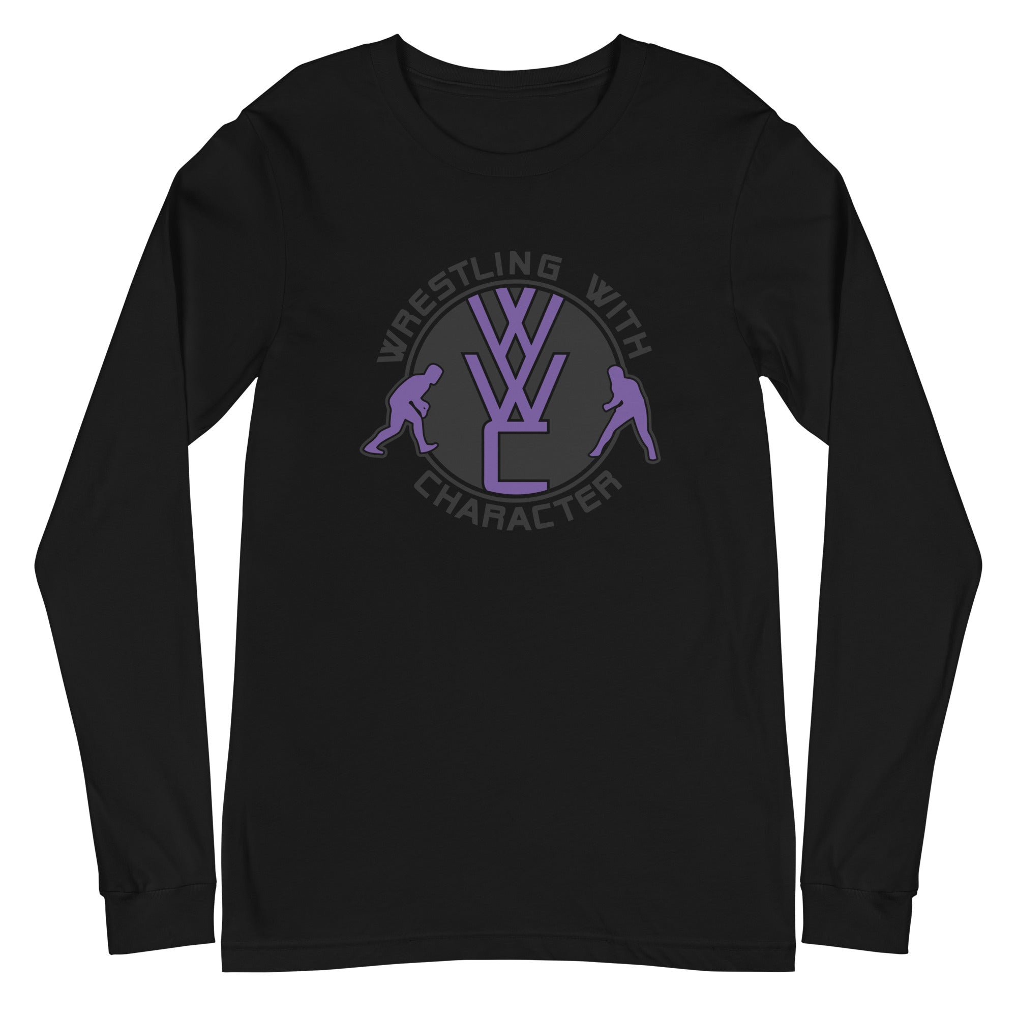 Wrestling With Character  Unisex Long Sleeve Tee