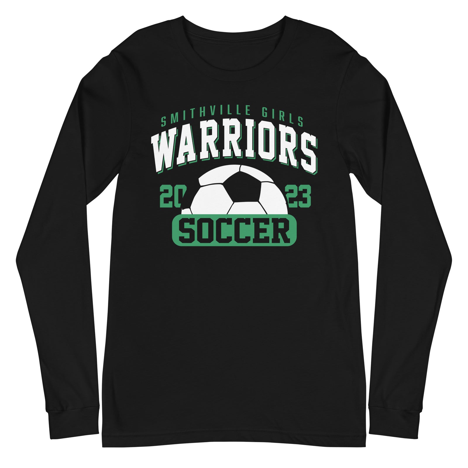 Smithville Girls Warriors 2023 Soccer Unisex Long Sleeve Tee
