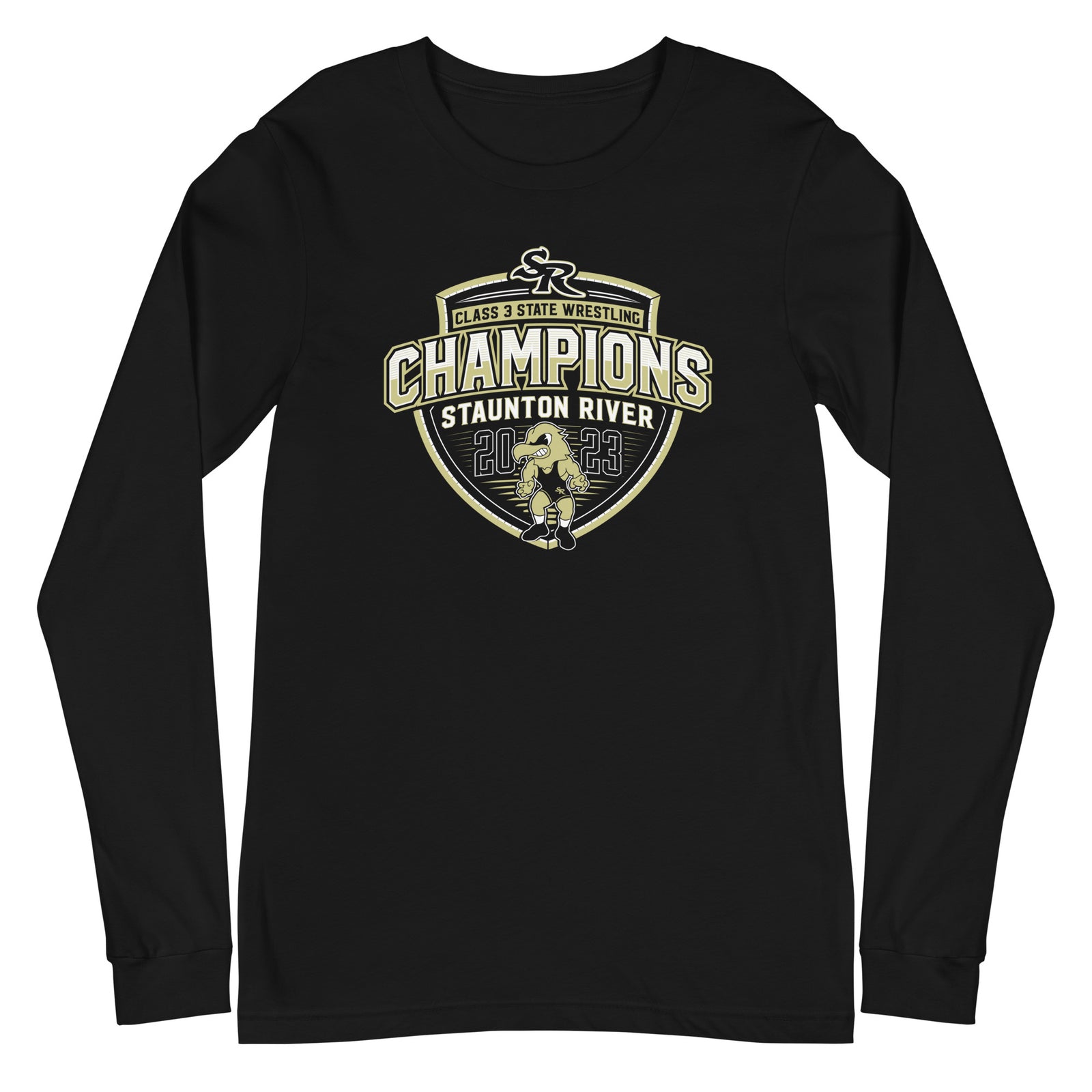 Staunton River State Champs  Mascot Unisex Long Sleeve Tee