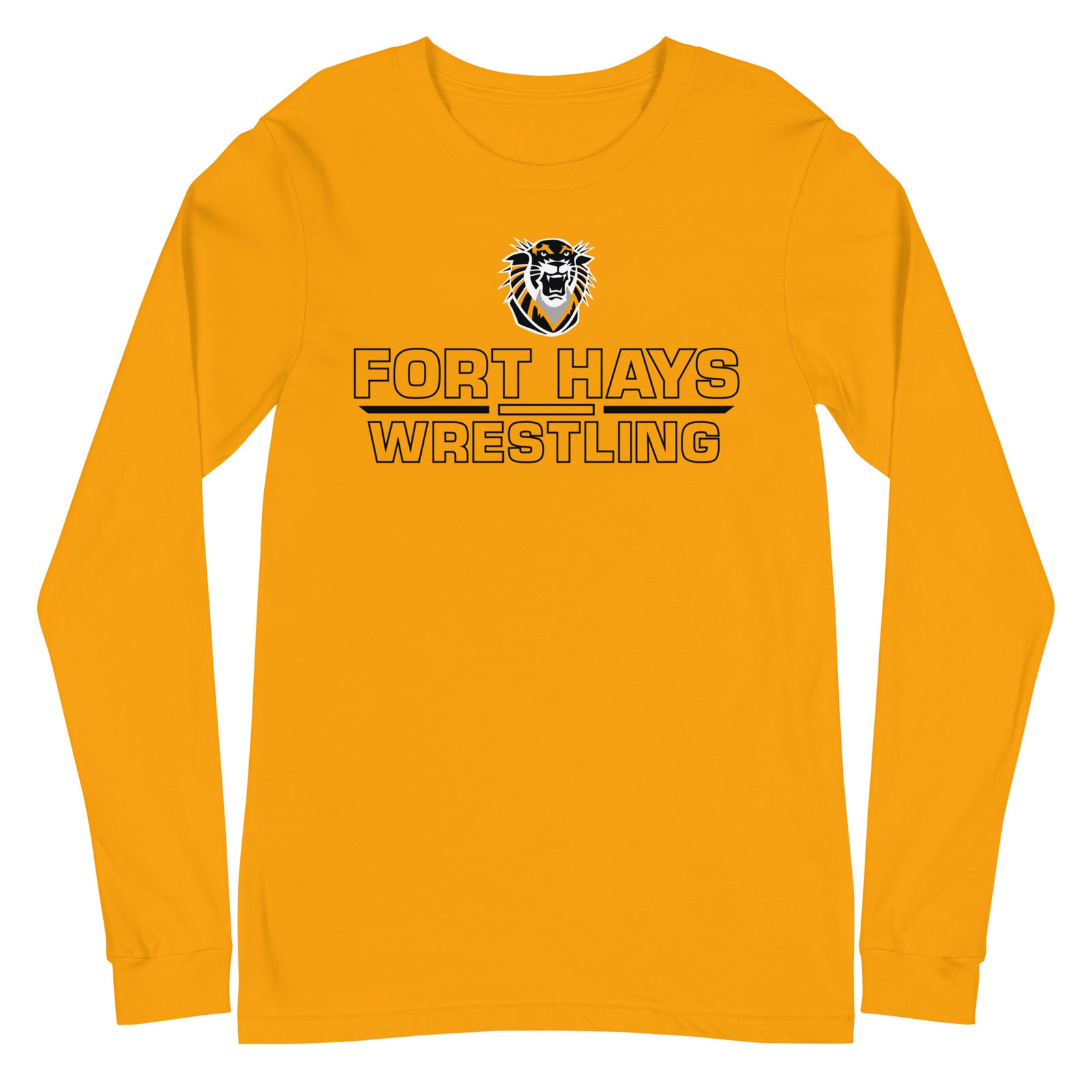 Fort Hays State University Wrestling Unisex Long Sleeve Tee