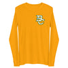Bishop Carroll Wrestling (with back print) Gold Unisex Long Sleeve Tee