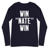 Win "Nate" Win Unisex Long Sleeve Tee