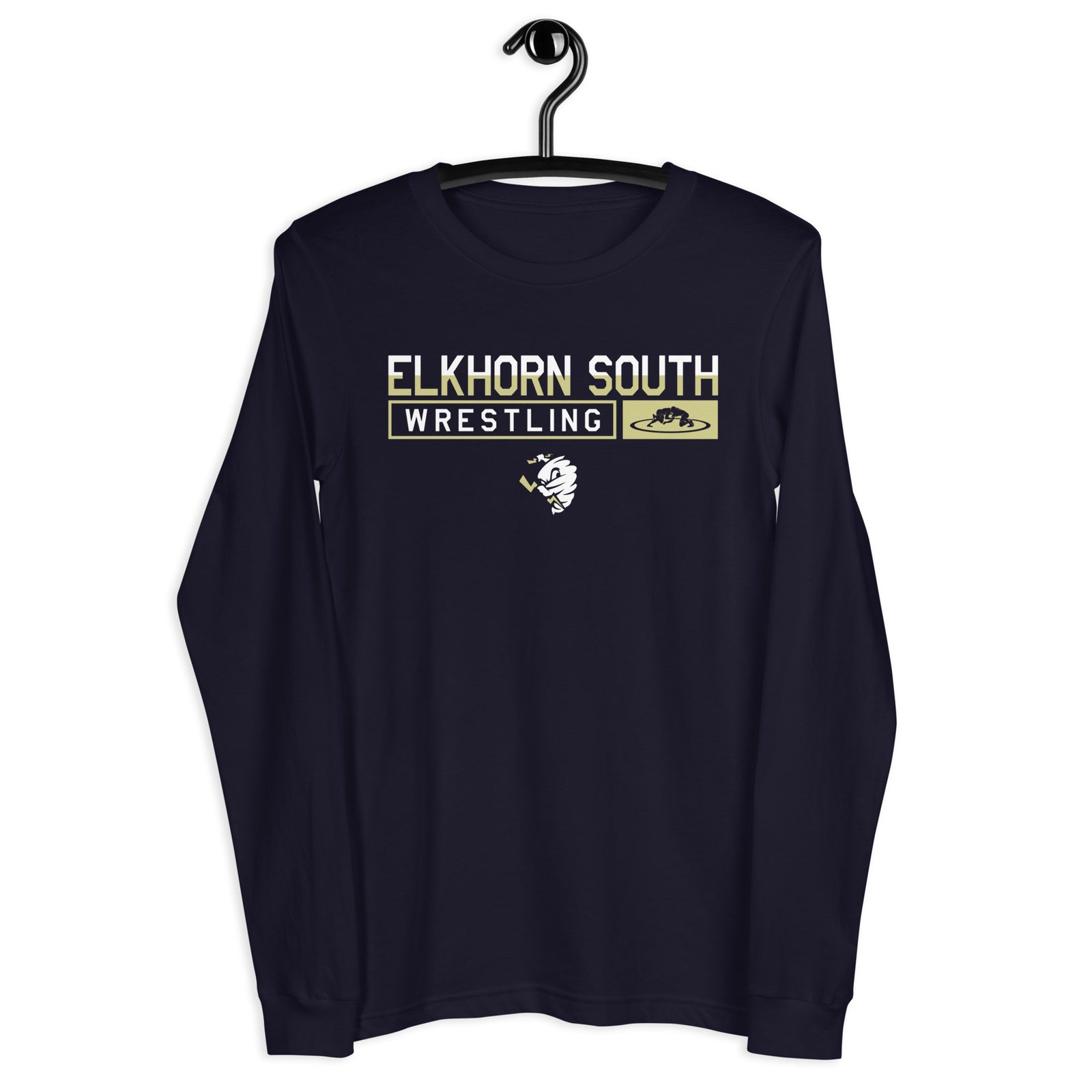 Elkhorn South Wrestling Unisex Long Sleeve Tee