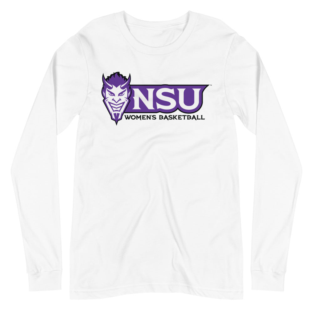 Northwestern Basketball Unisex Long Sleeve Tee