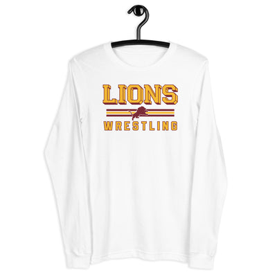 Lions Wrestling Unisex Long Sleeve Tee