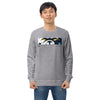 Grandview School District Rectangle Bulldog Design Unisex Organic Sweatshirt
