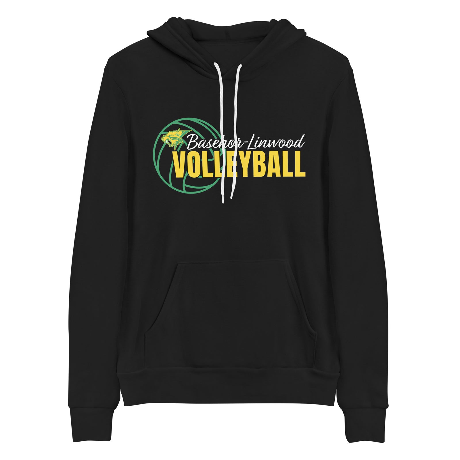 Basehor-Linwood Volleyball (Front Only) Unisex sponge fleece hoodie
