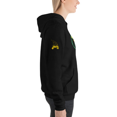 Basehor-Linwood Volleyball (with sleeve) Unisex Sponge Fleece hoodie