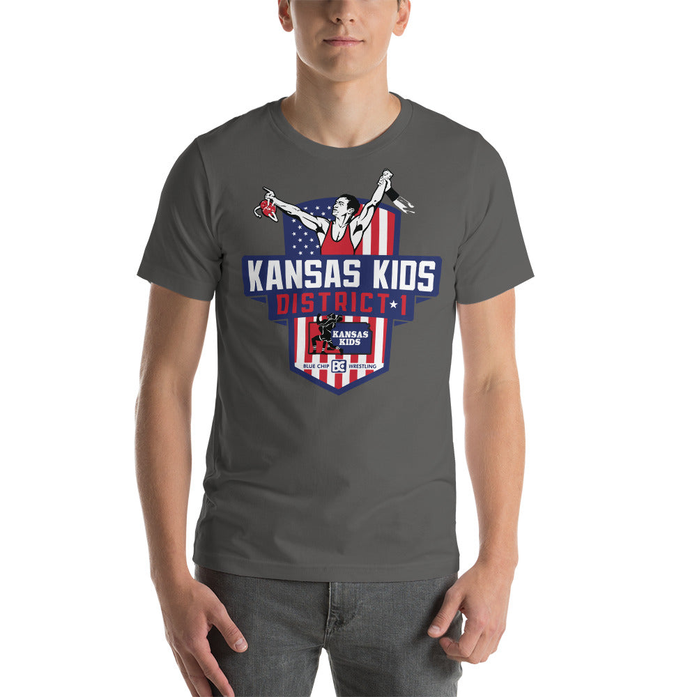 Kansas Kids District 1 Super Soft Short-Sleeve T-Shirt