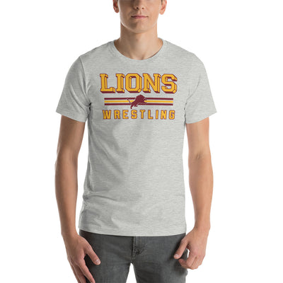 Lions Wrestling Club Wrestling Dad T-Shirt