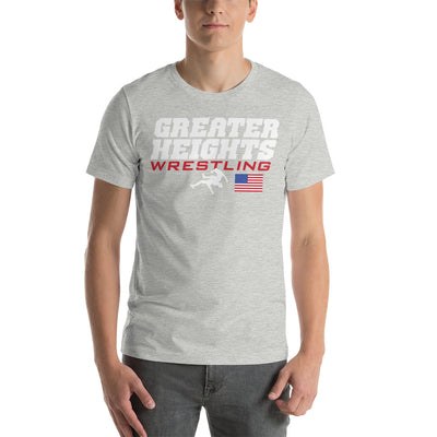 Greater Heights Wrestling 2 Short-Sleeve Unisex T-Shirt