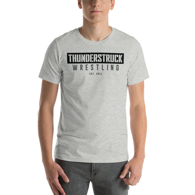 Kansas Thunderstruck Wrestling Red/Grey Thunderstruck Unisex Staple T-Shirt
