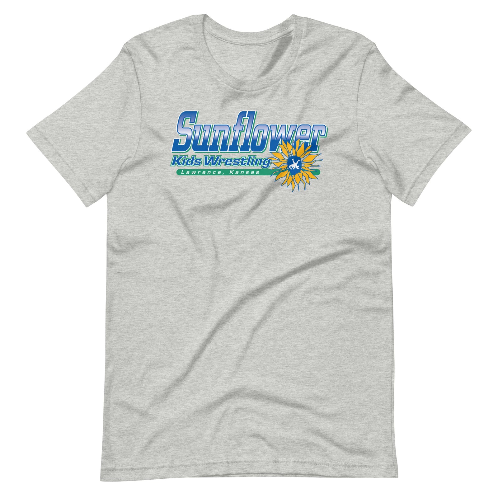 Sunflower Kids Wrestling Club Lawrence, KS Unisex Staple T-Shirt