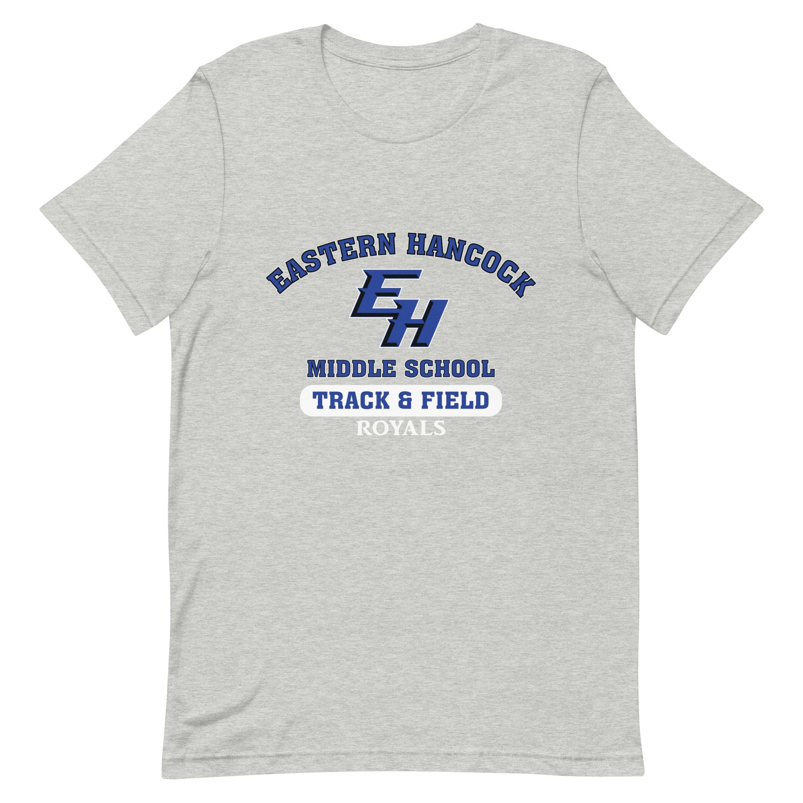 Eastern Hancock MS Track Royals Unisex Staple T-Shirt