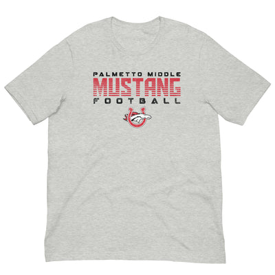 Palmetto Middle Football Grey Unisex Staple T-Shirt