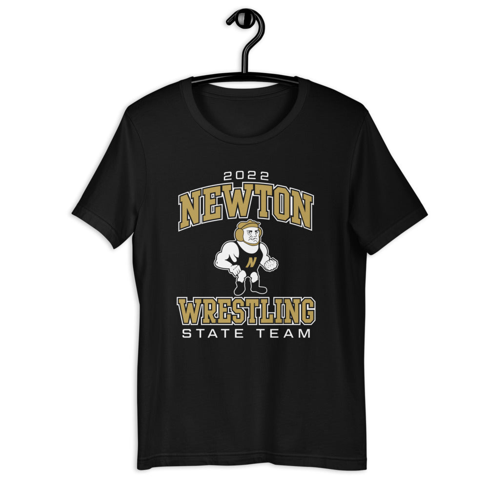 Newton State Short-sleeve Soft unisex t-shirt