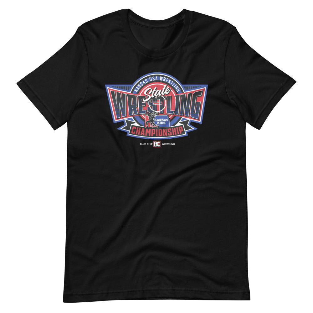 USAWKS Boys State Championship Short-sleeve unisex t-shirt (ADULT)