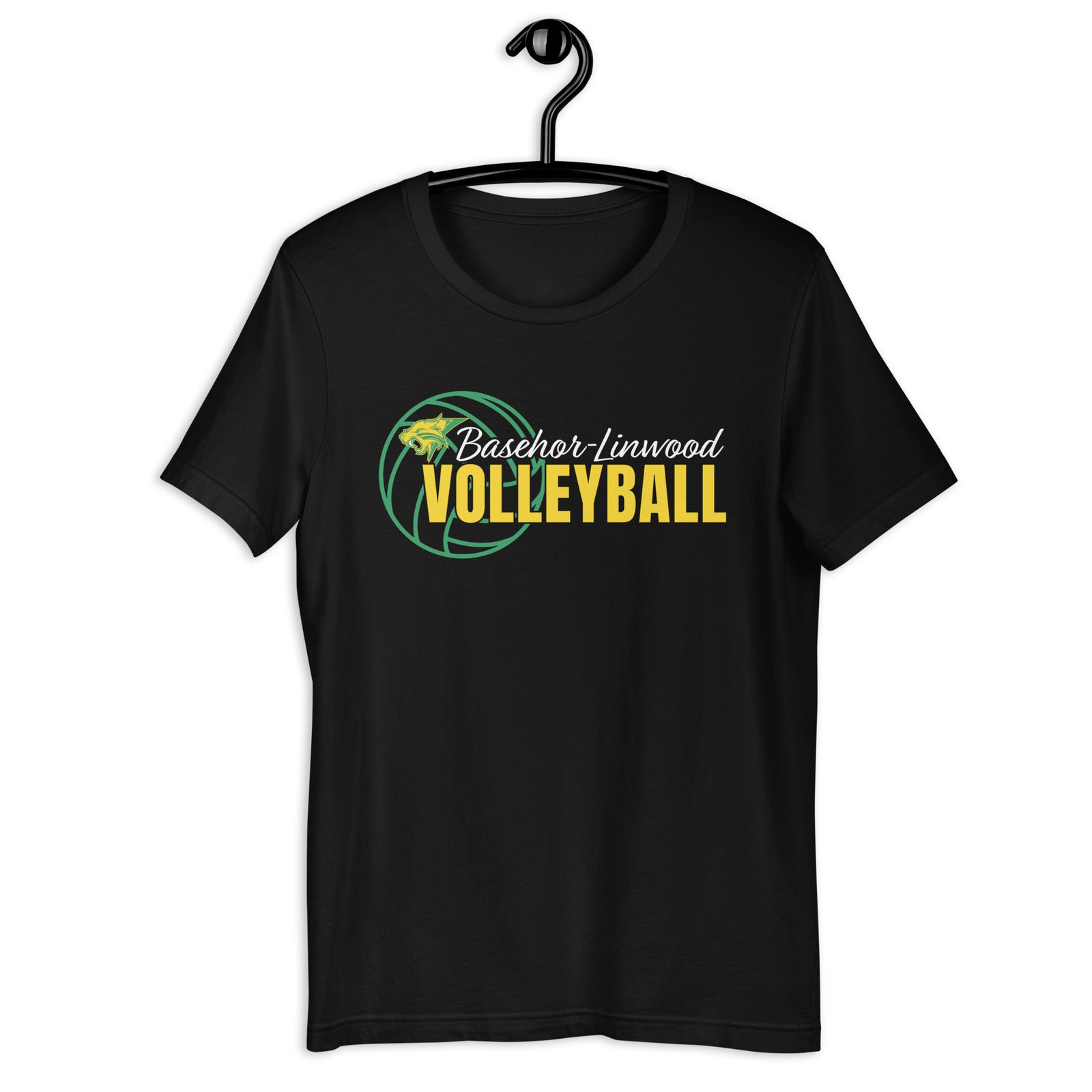 Basehor-Linwood Volleyball (Front Only) Unisex t-shirt