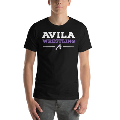 Avila Wrestling Banner Design Super Soft Short-Sleeve T-Shirt