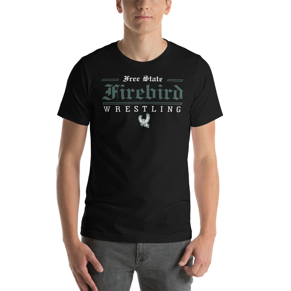 Lawrence Free State Wrestling Unisex Staple T-Shirt