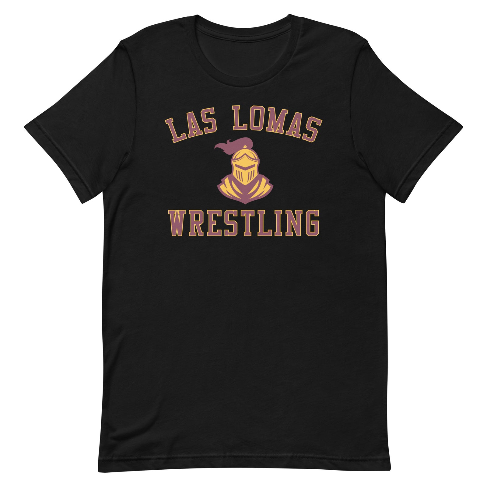 Las Lomas Wrestling Black Unisex Staple T-Shirt