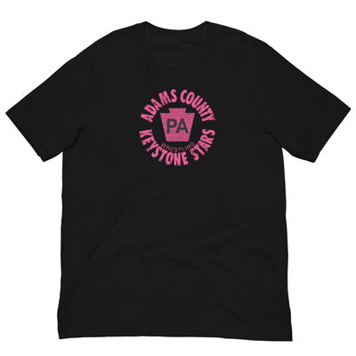 Keystone Stars Wrestling Club Pink Unisex Staple T-Shirt